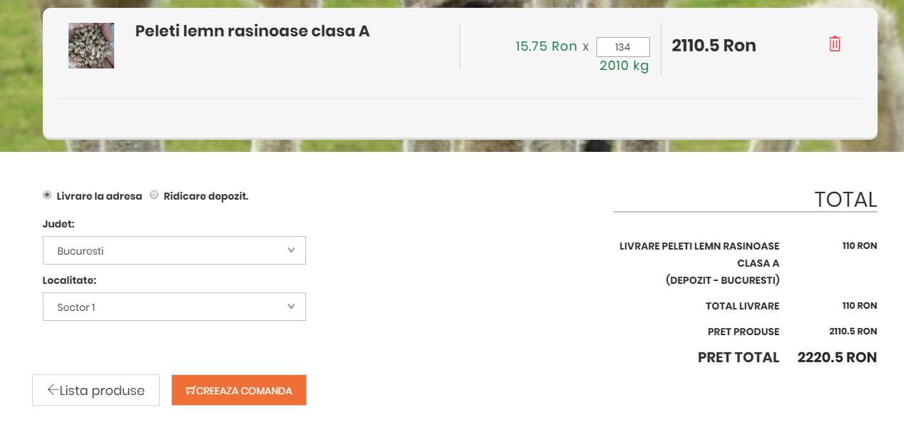 cos produse